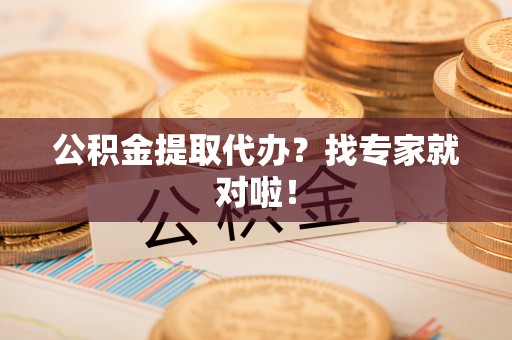 正阳公积金提取代办？找专家就对啦！